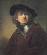 Self-Portrait REMBRANDT Harmenszoon van Rijn